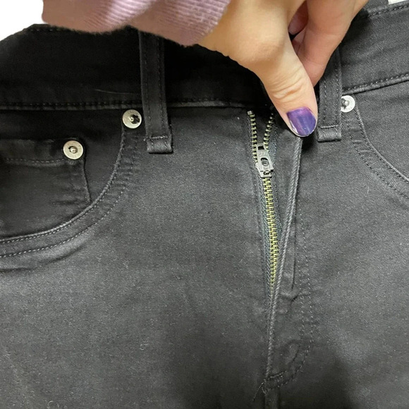 Rag and Bone Nina High Rise Skinny Black Jeans Denim Size 28 - Picture 5 of 12